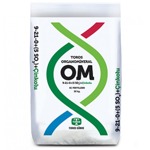 Organomineral 9-21-0 + (5 SO3)+(1 Zn)+15 OM+10Humik&Fulvik Asit